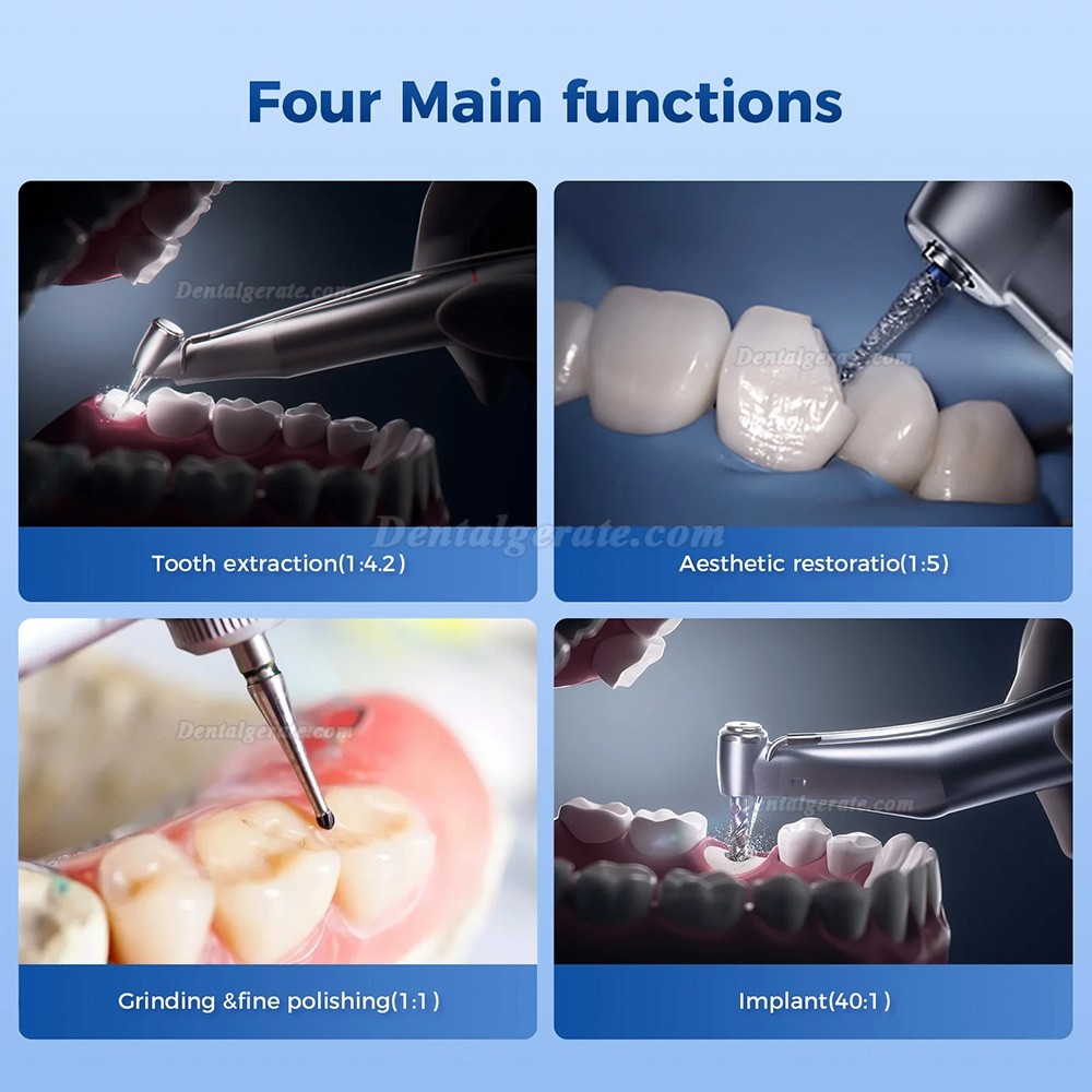 Jinme ES70 Dentalchirurgisches System mit 4 elektrischen Winkelst&uuml;cke